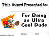Cool Dude Award