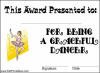 Graceful Dancer Award