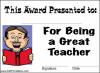 Great Teacher Award - Male
