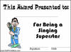 Singing Superstar Award