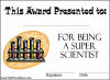 Super Scientist Award