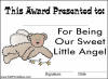 Sweet Angel Award for Kids
