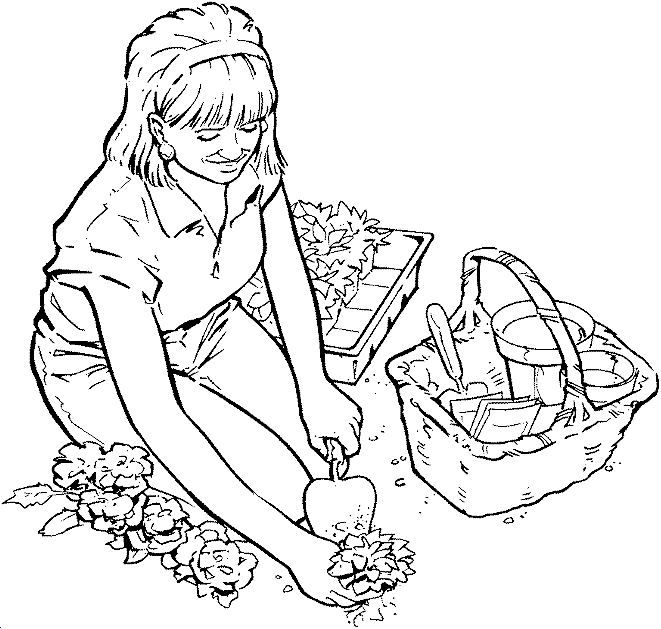 free printable coloring pages of flowers. to Main Coloring Pages |