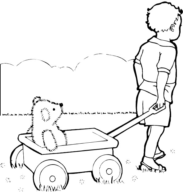 wagon coloring pages - photo #28