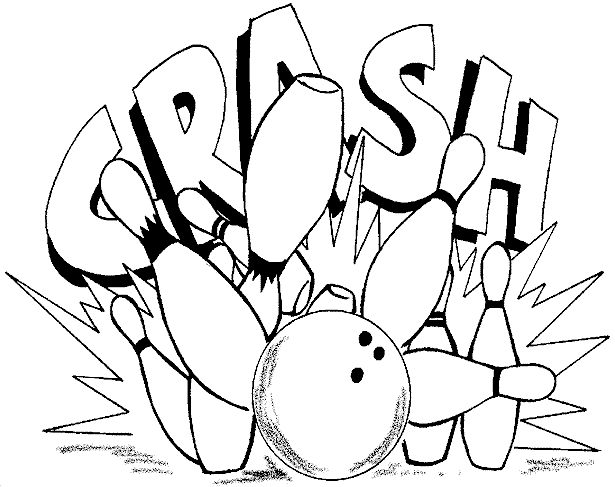 Home / Coloring Pages / Sports / Bowling Pin Crash /