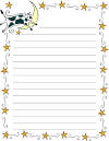 cow jumped over the moon stationery