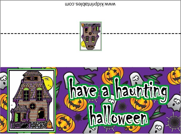 halloween goody bag toppers