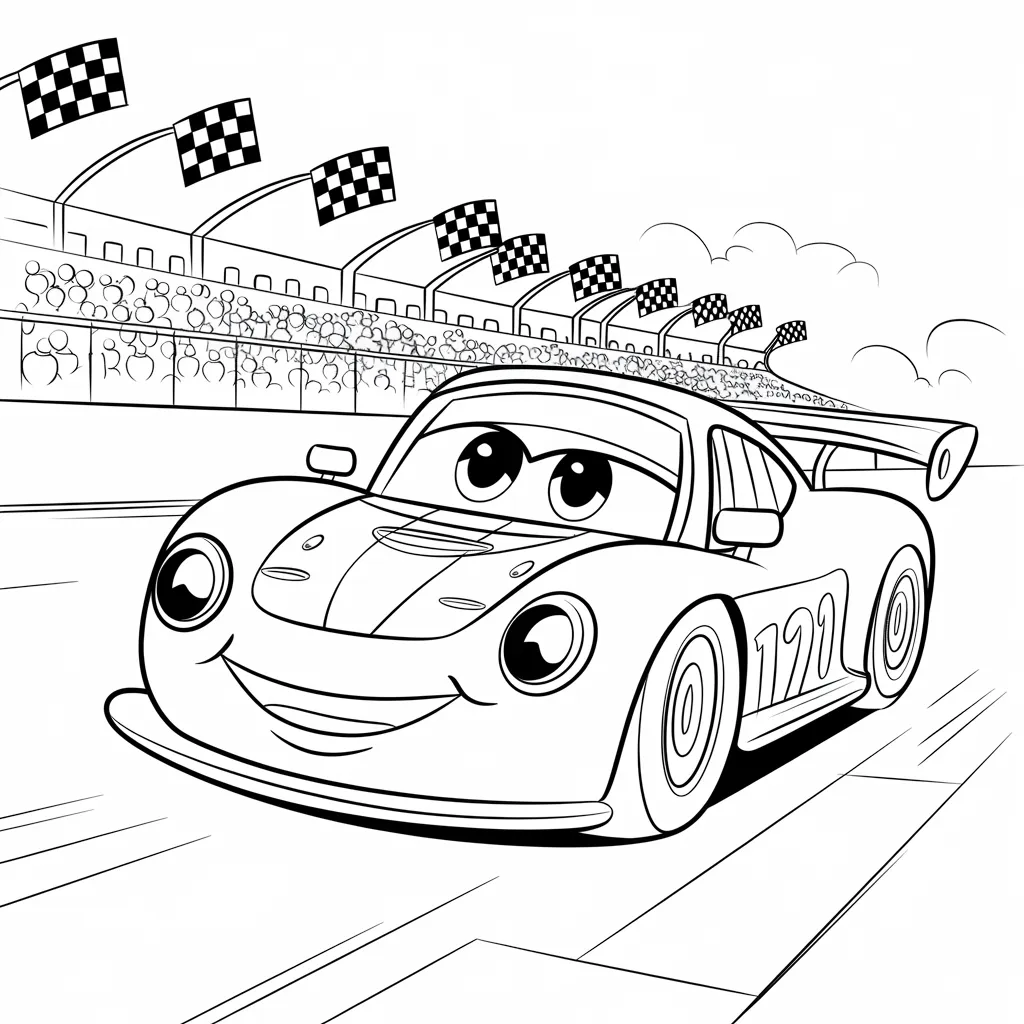 Cartoon_Race_Car