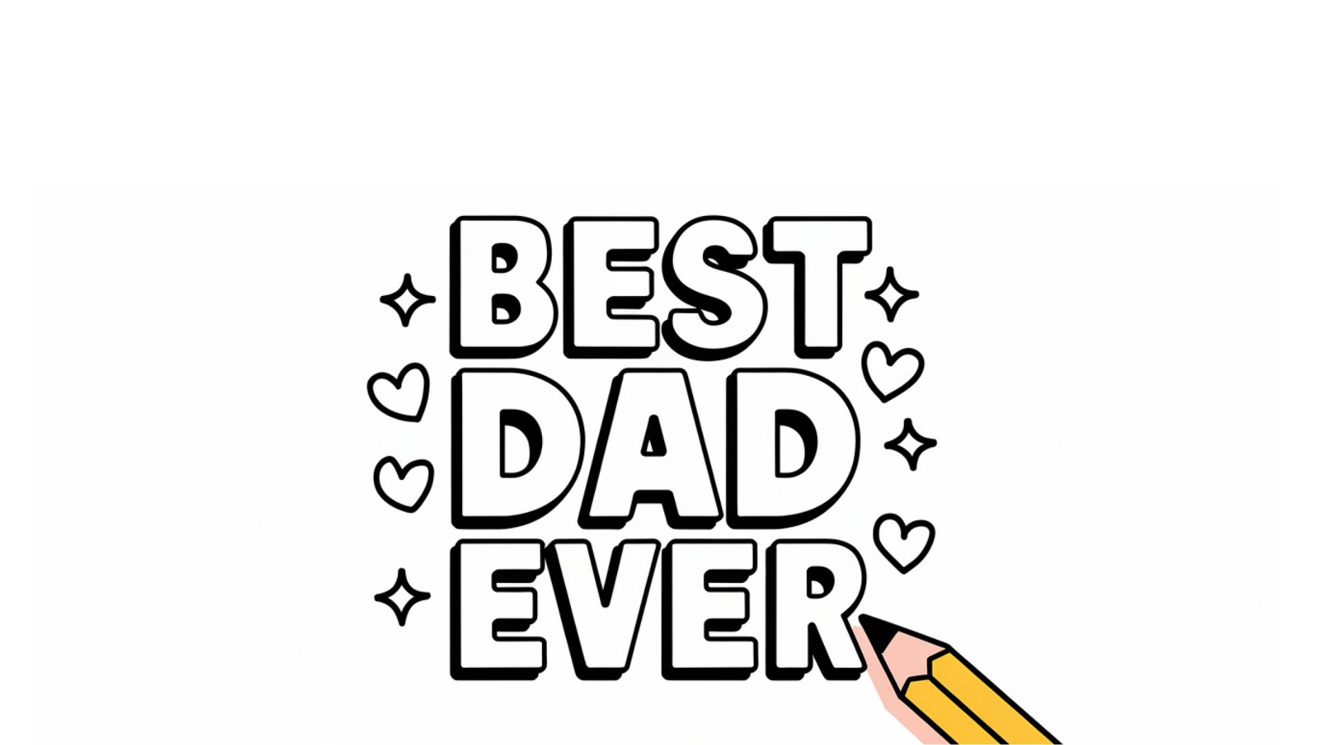 Creative Dad Coloring Pages for Father's Day