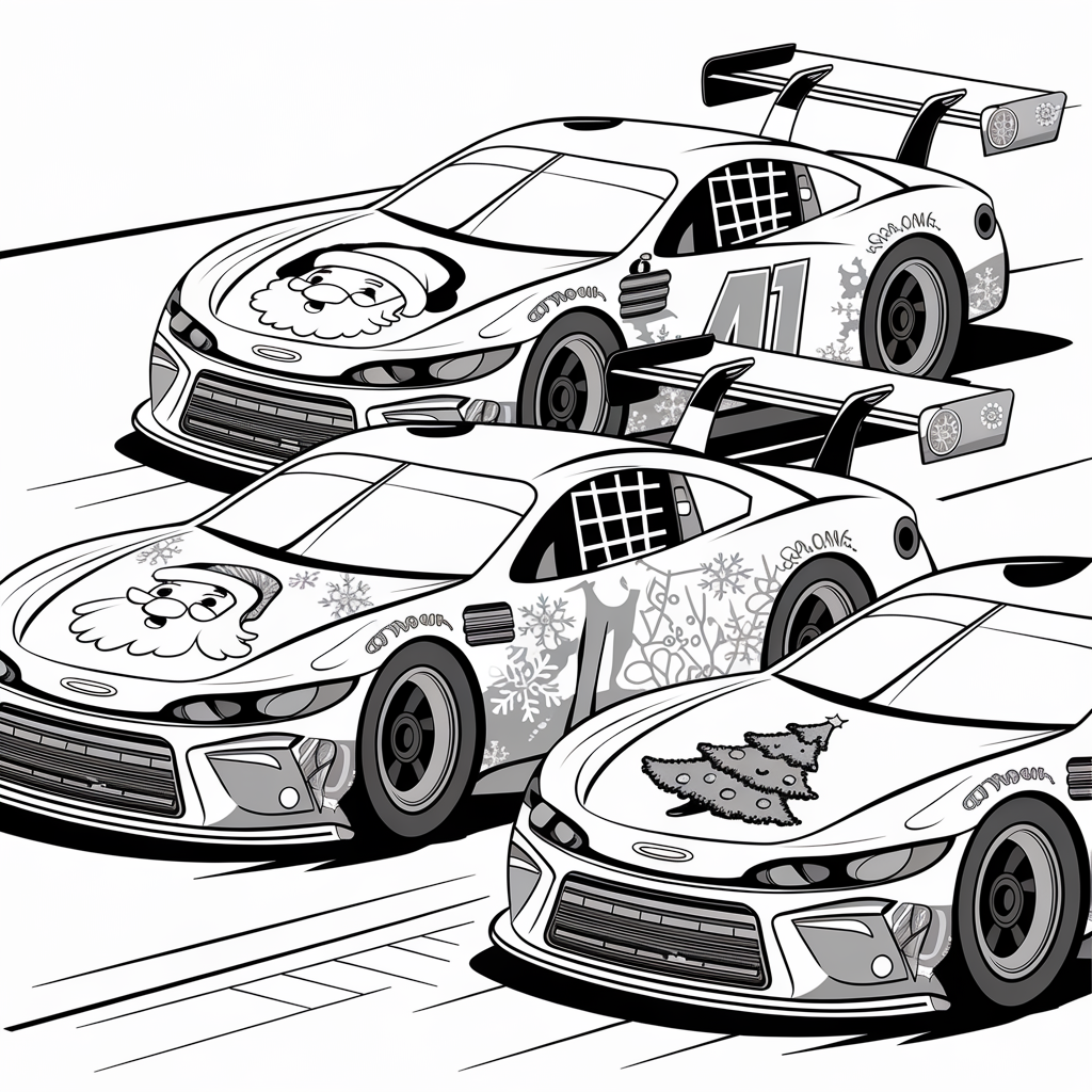 Holiday-Themed_Race_Cars