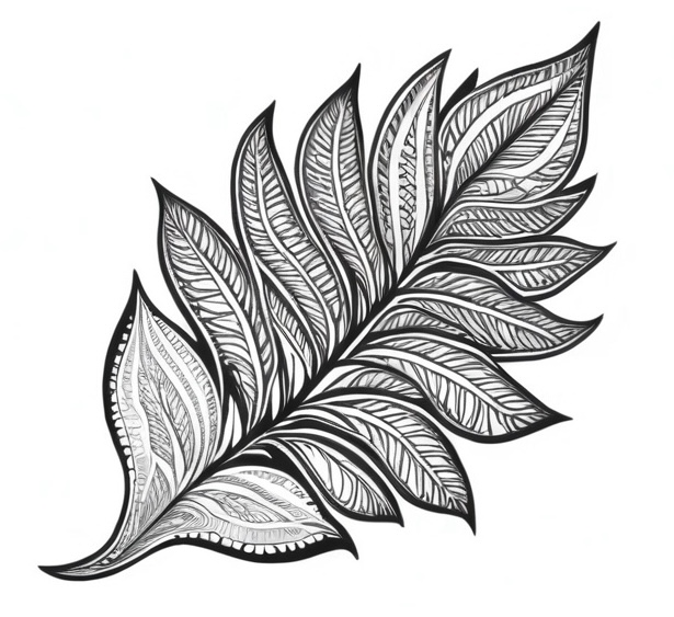 Leafy Vine Mandala