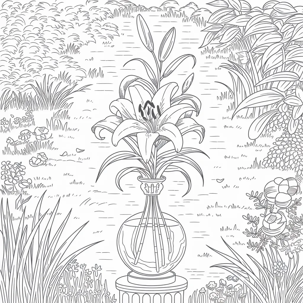 Lily_In_Garden
