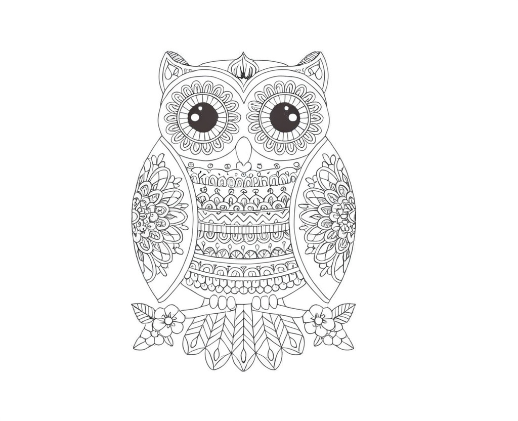 Owl Wisdom Mandala