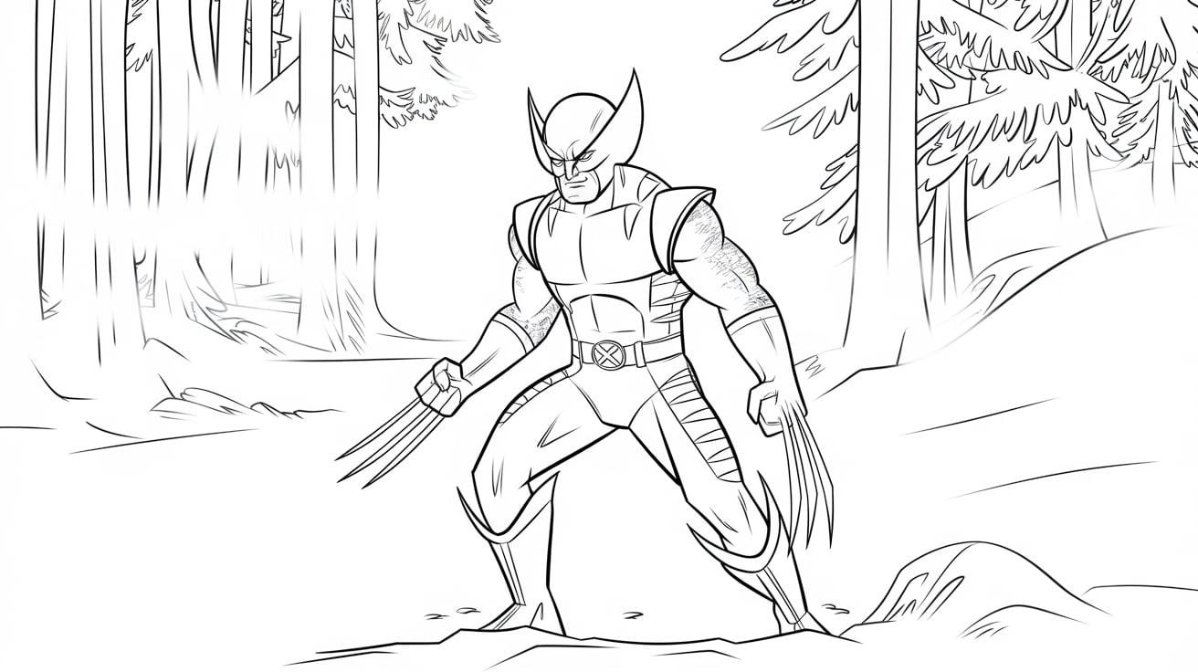 Wolverine_in_Snow