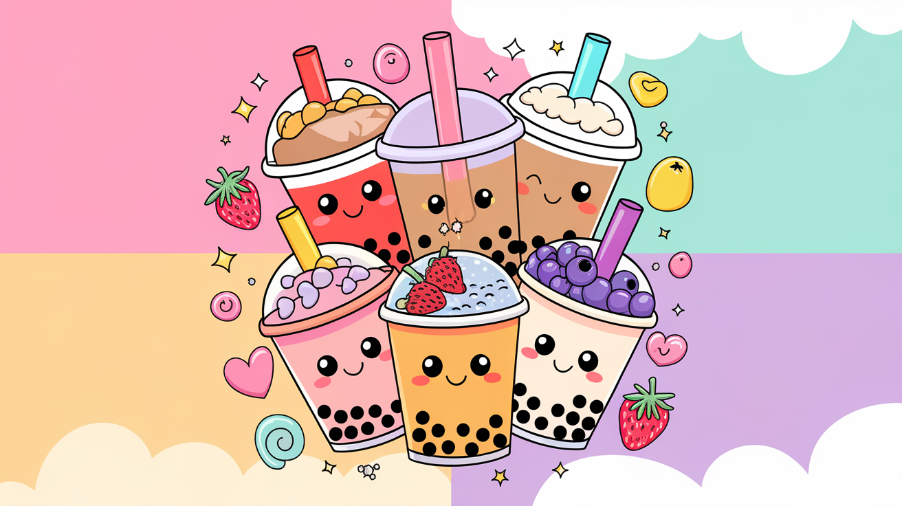21 Creative Boba Tea Coloring Pages to Brighten Your Day