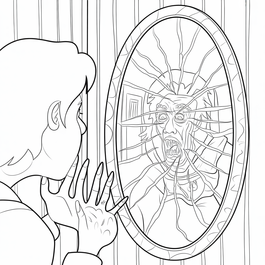 Cursed Mirror Reflection