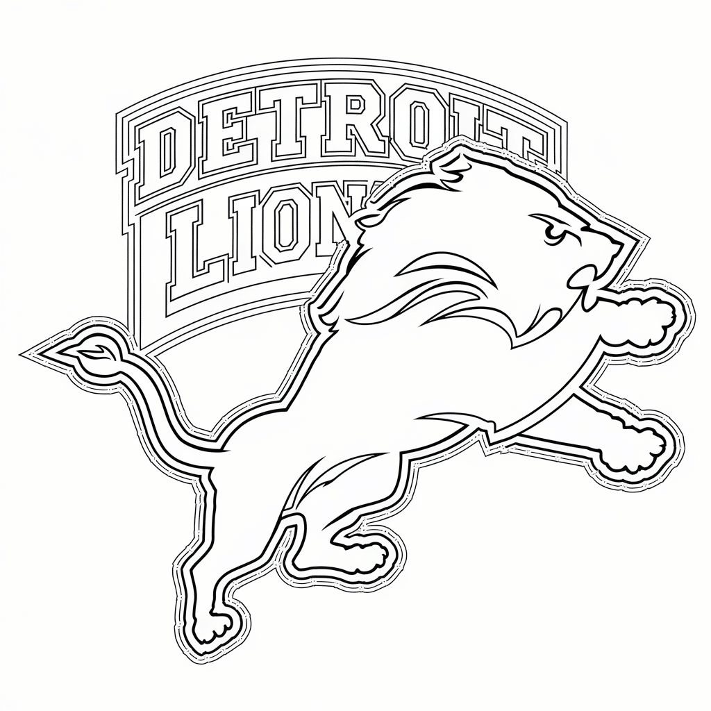 17 Detroit Lions Coloring Pages For All Ages KidPrintables 17 Detroit Lions Coloring Pages For All Ages KidPrintables