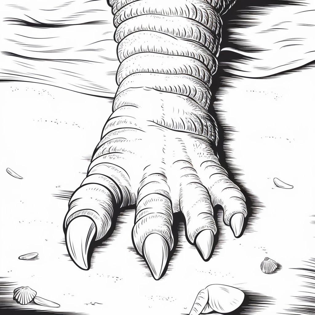 Godzillas_Footprint_in_Sand