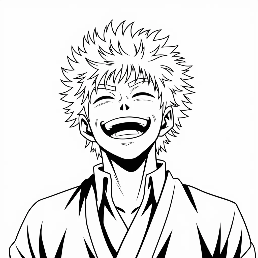 Gojo_Laughing