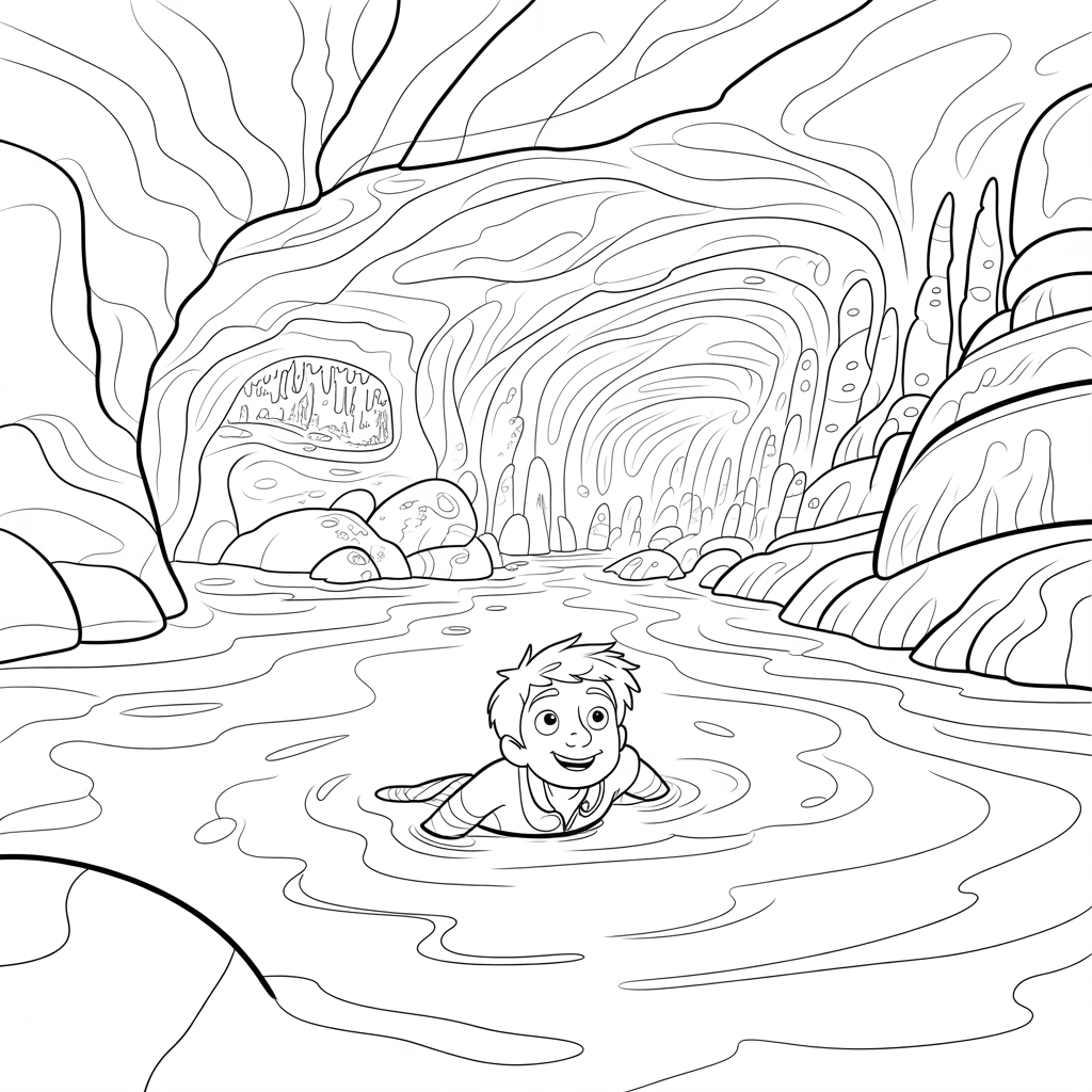 Luca's Big Dive
