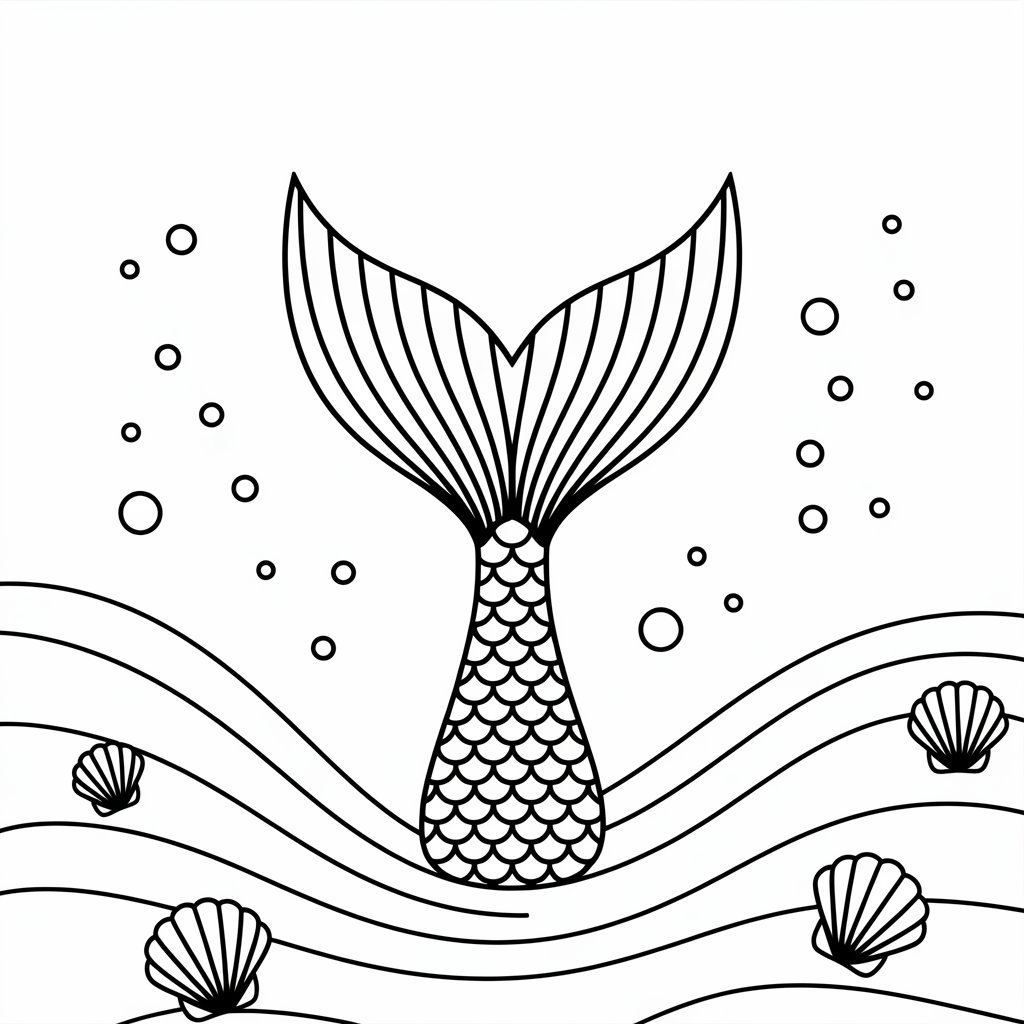 Mermaid Pop It Tail
