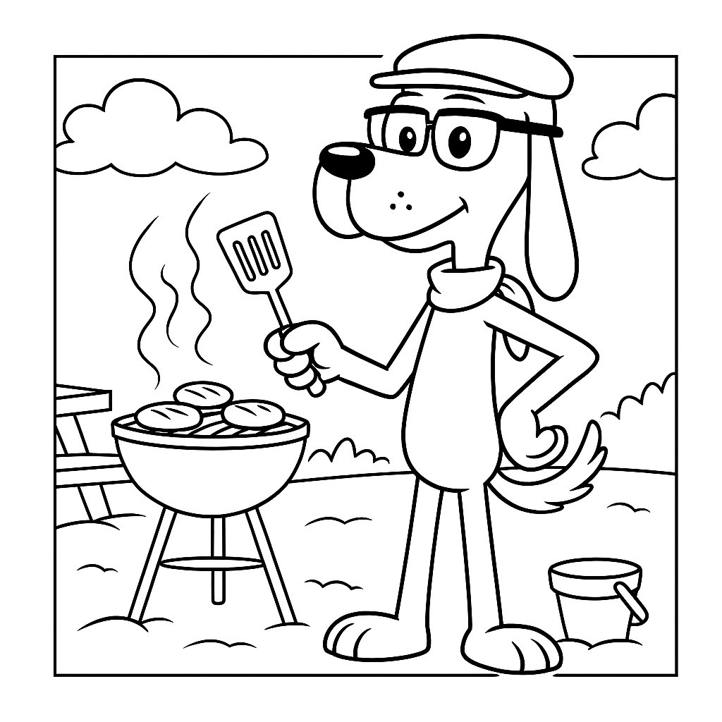 Paw Barker's Backyard Barbecue