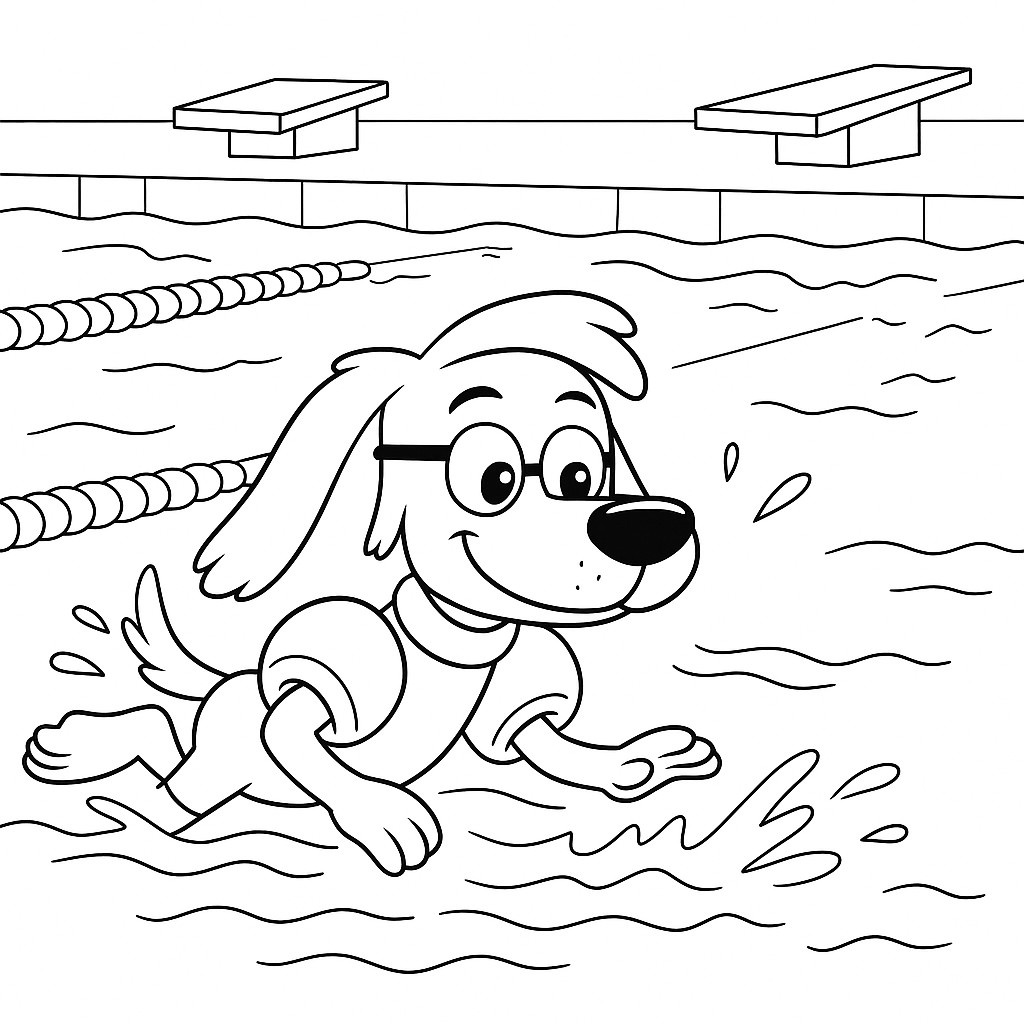 Paw Barker's Swimming Lessons

