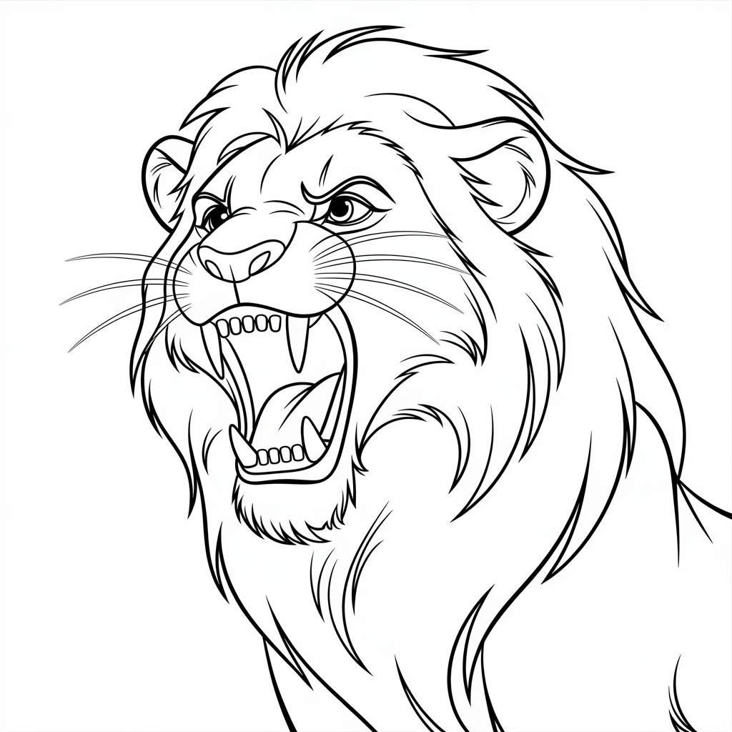Roaring Mufasa