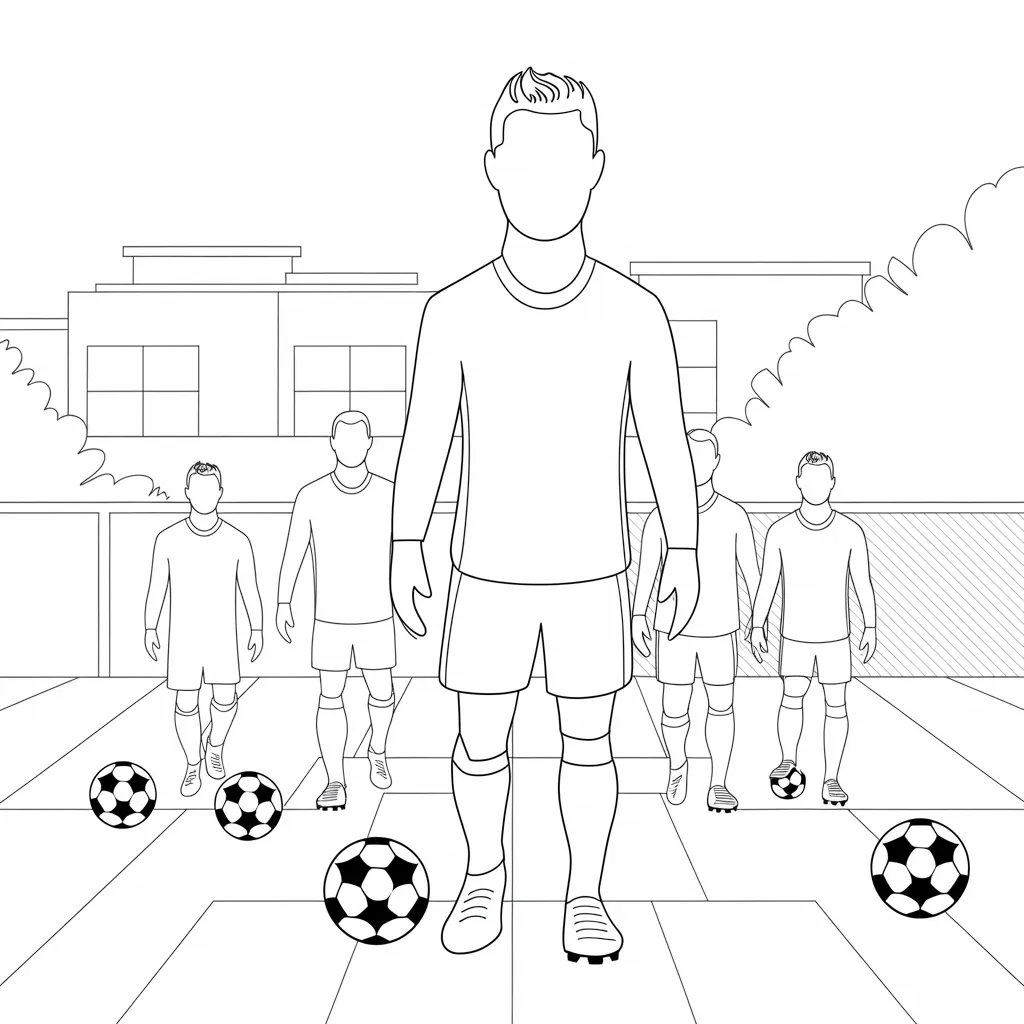 Ronaldo_and_Teammates_Silhouette