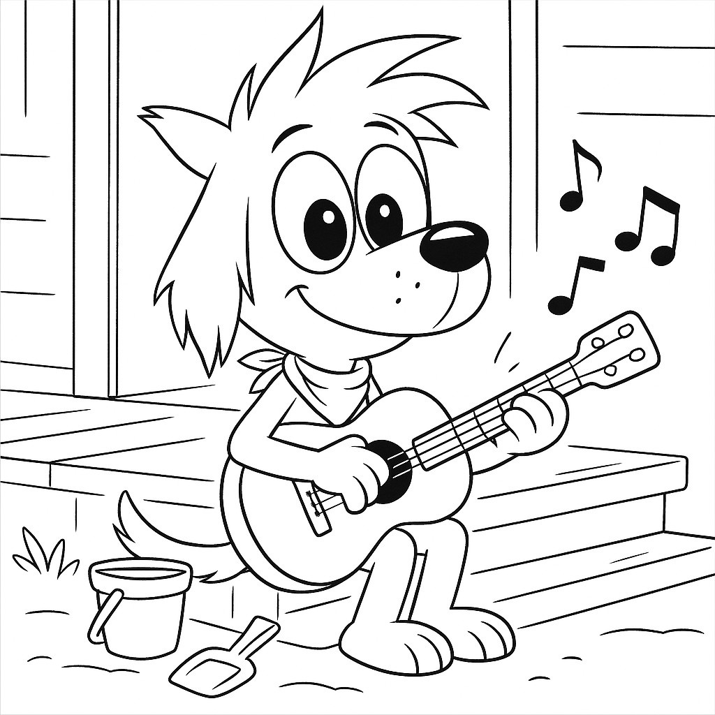 Scooch Pooch's Guitar Session