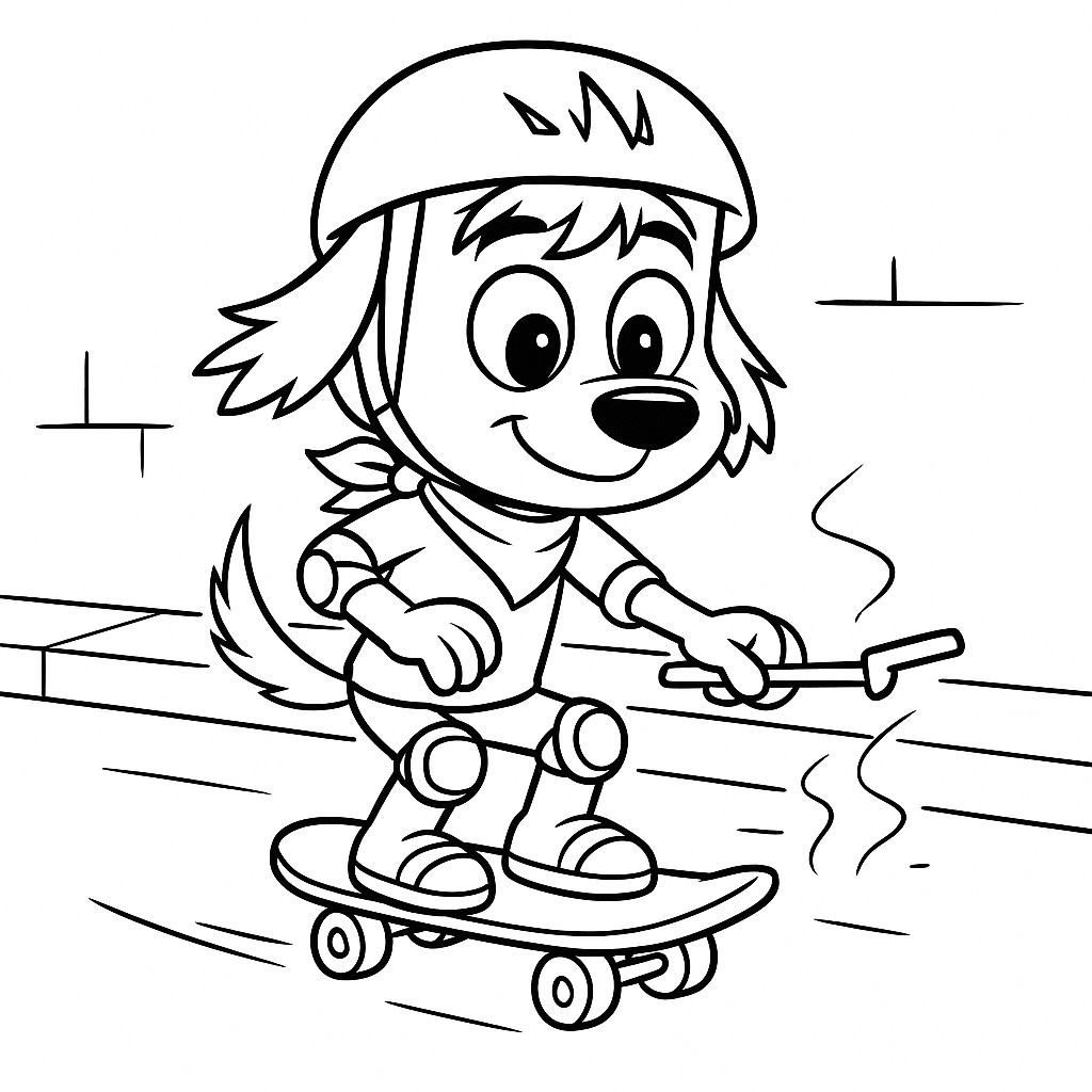 Scooch Pooch's Skateboarding Tryout
