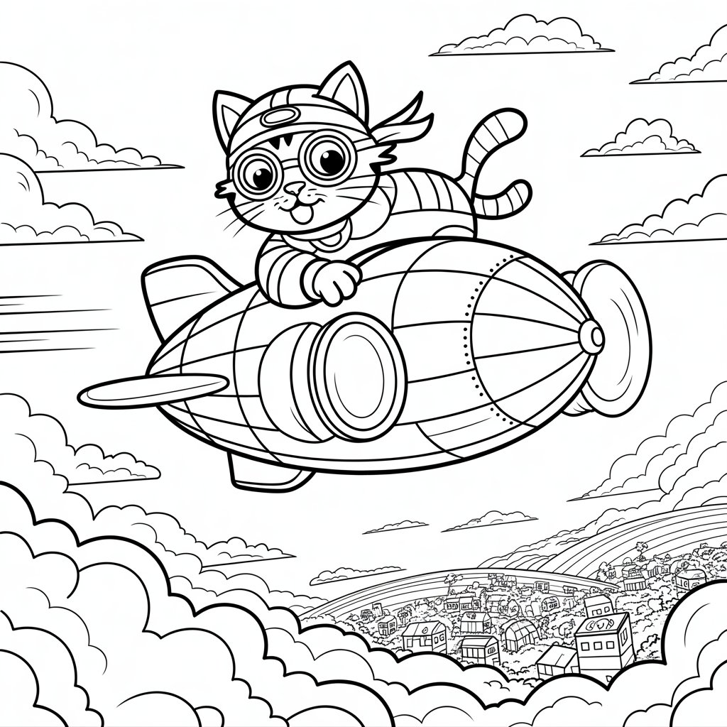 Sky Pirate Puss
