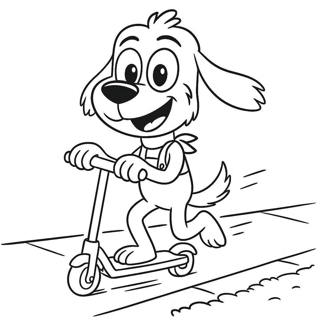 Tag Barker's Scooter Ride
