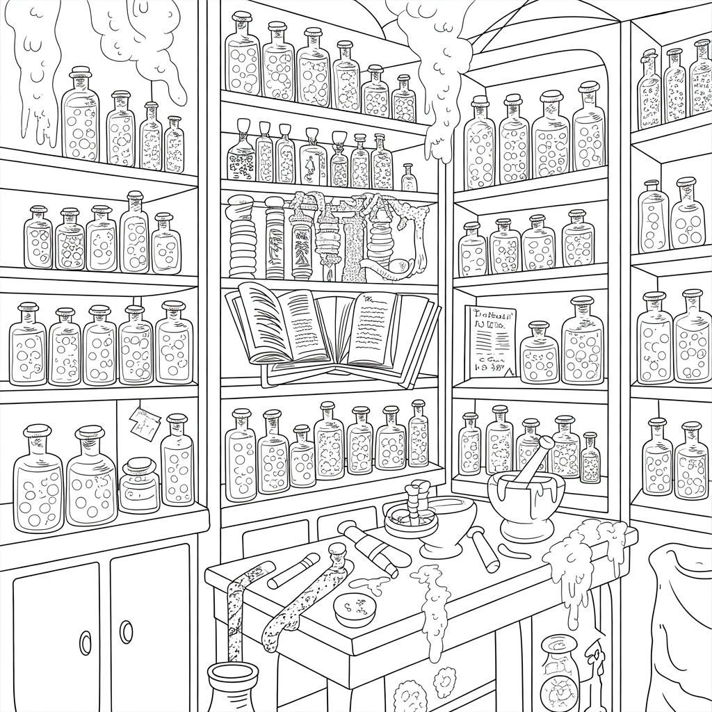 The Plague Doctor's Apothecary
