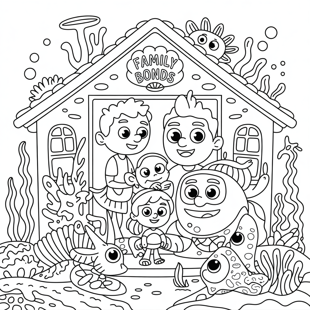 The Sea Monster Family
