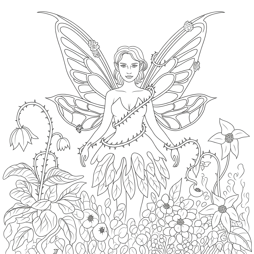 Twisted Fairy in a Poison Garden
