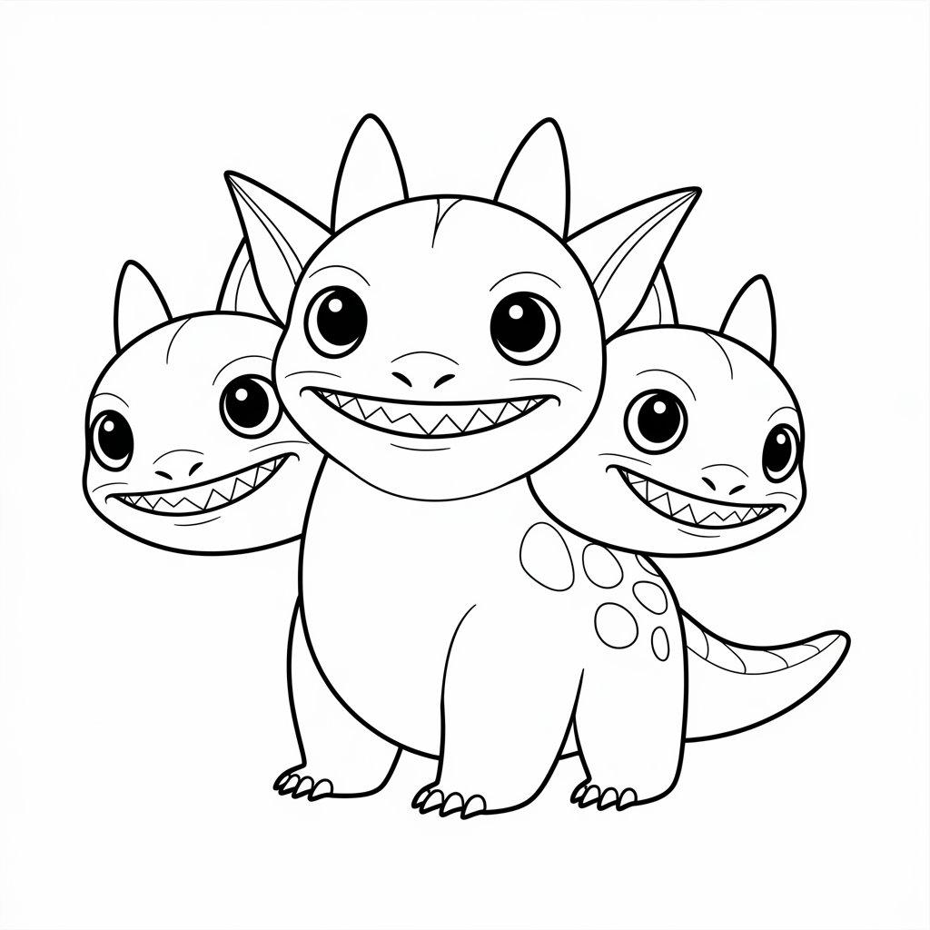 Chibi King Ghidorah