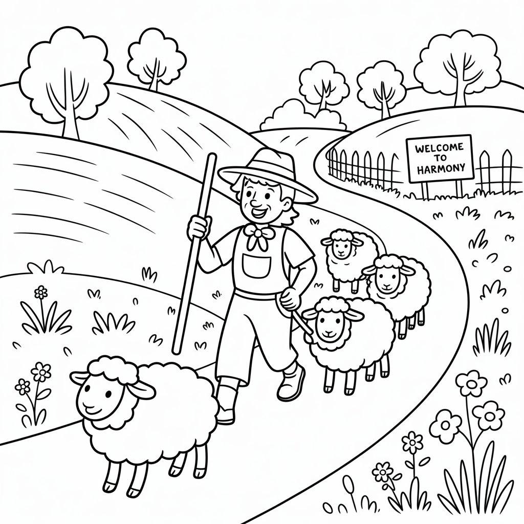 Farmer and Flock