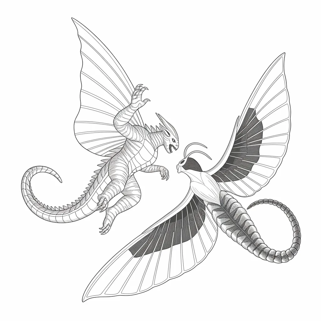 Ghidorah vs. Mothra
