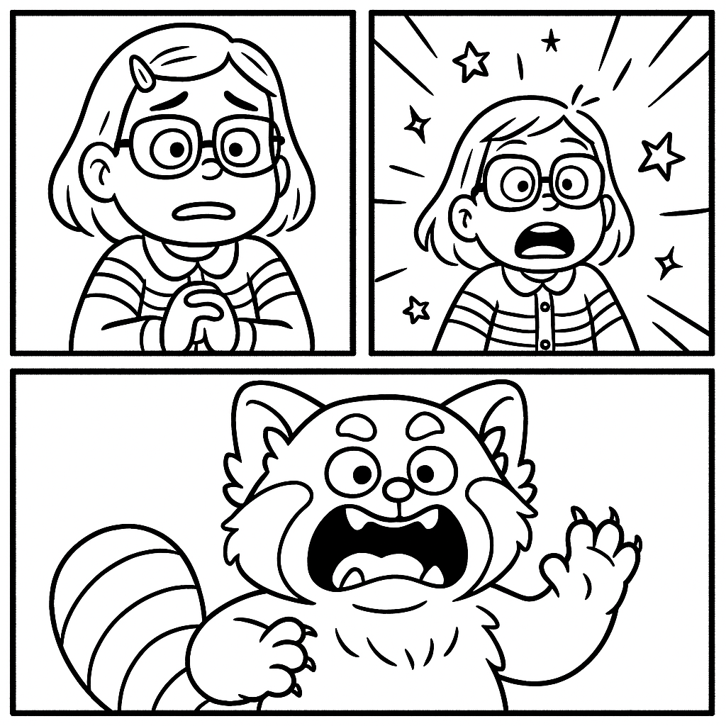 Mini_Comic_Strip_Panda_Transformation