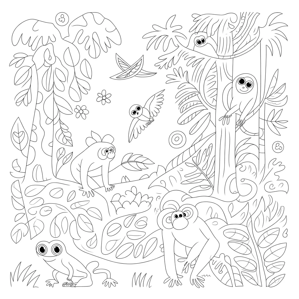 Rainforest Animals and Plants