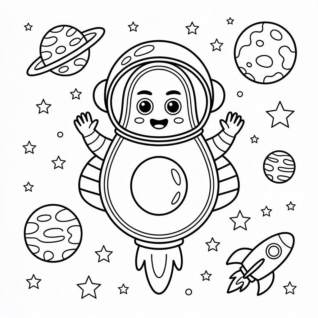 Space Avocado