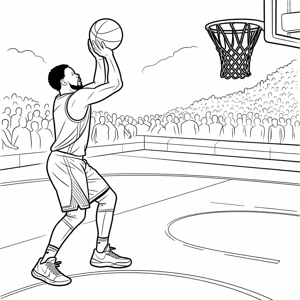 Steph Practicing Free Throws