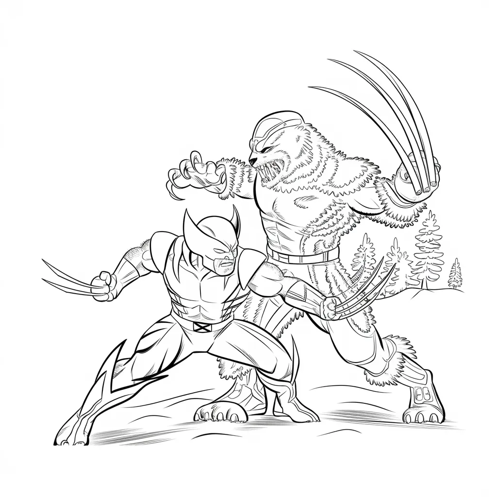 Wolverine_vs_Sabretooth_Battle_Scene