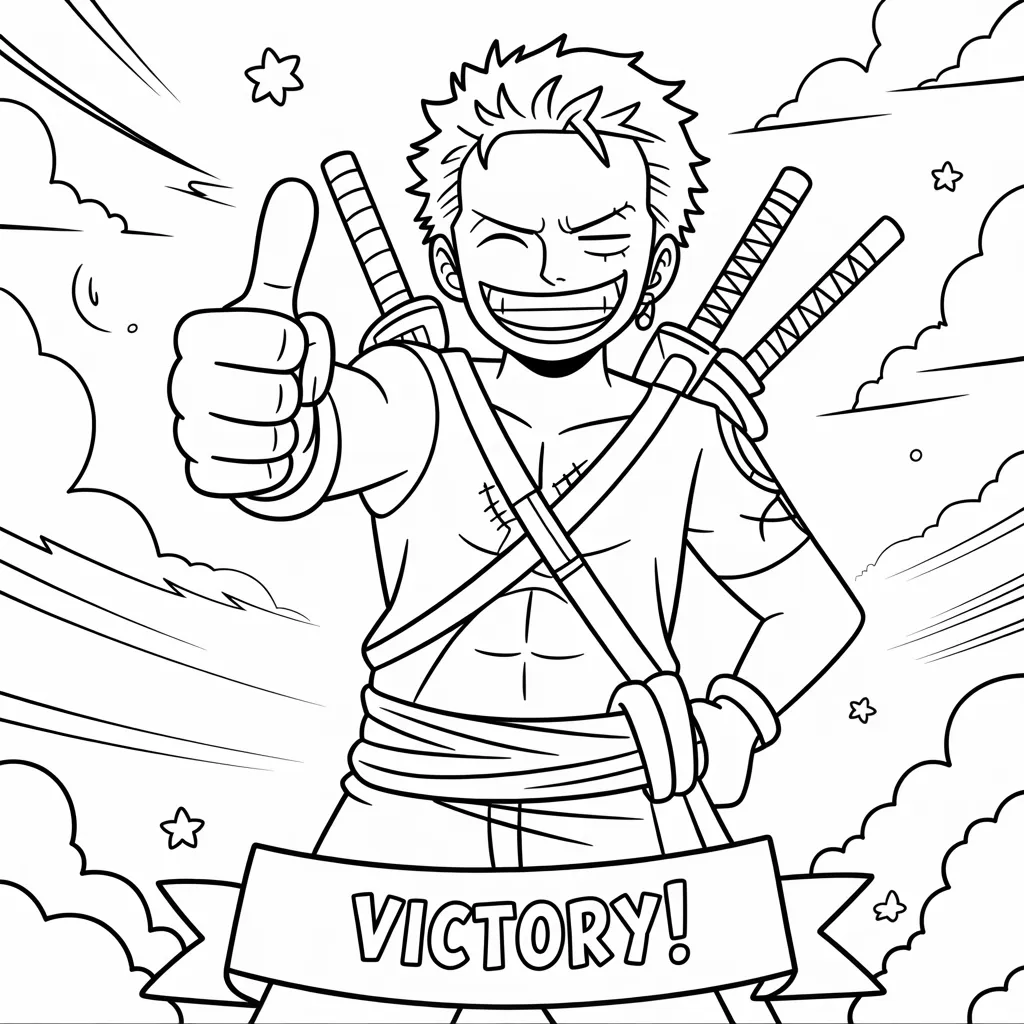 Zoro_Giving_a_Thumbs-Up_Post_Victory