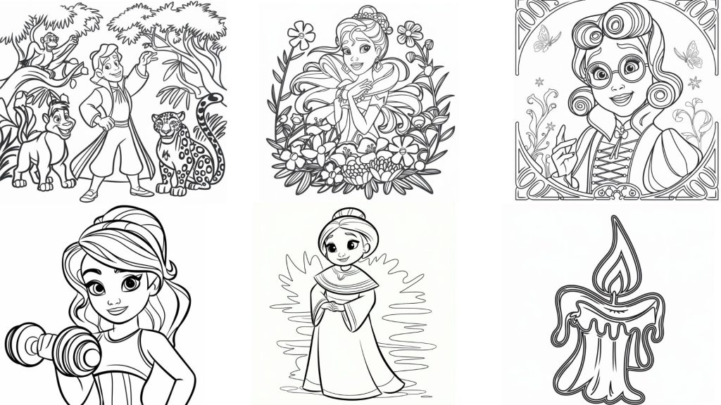 encanto colouring pages