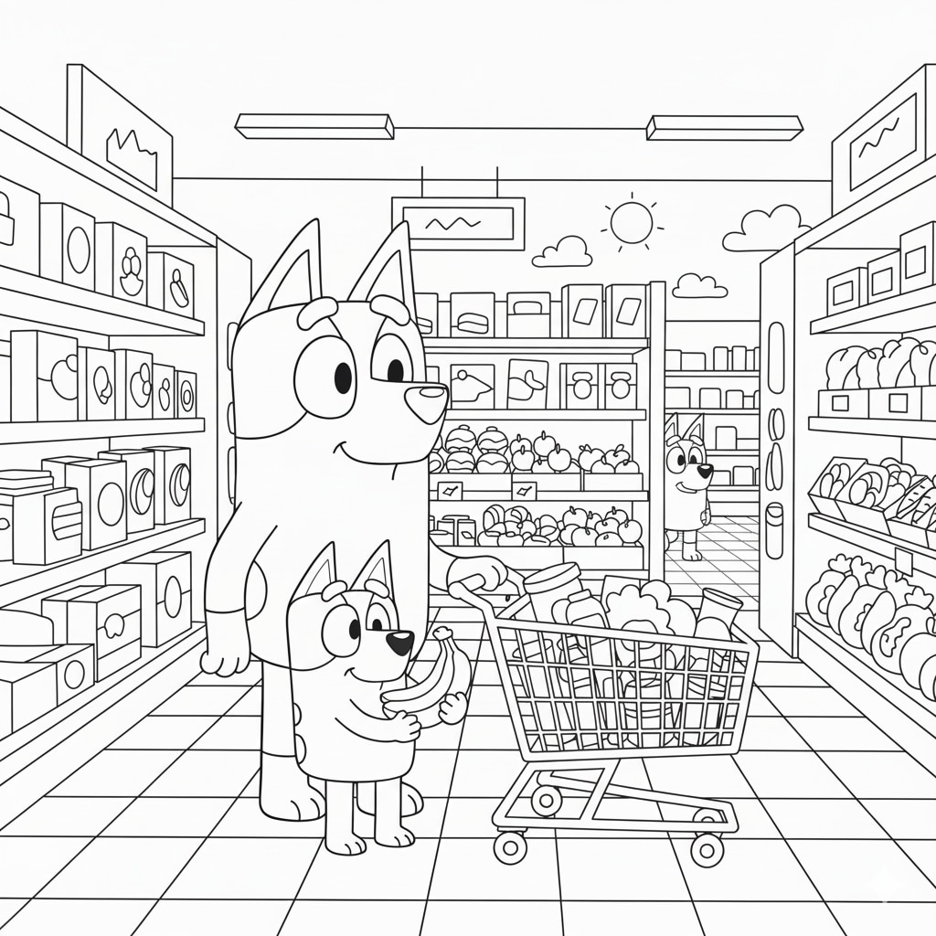 Mum Chilli Shopping for Groceries