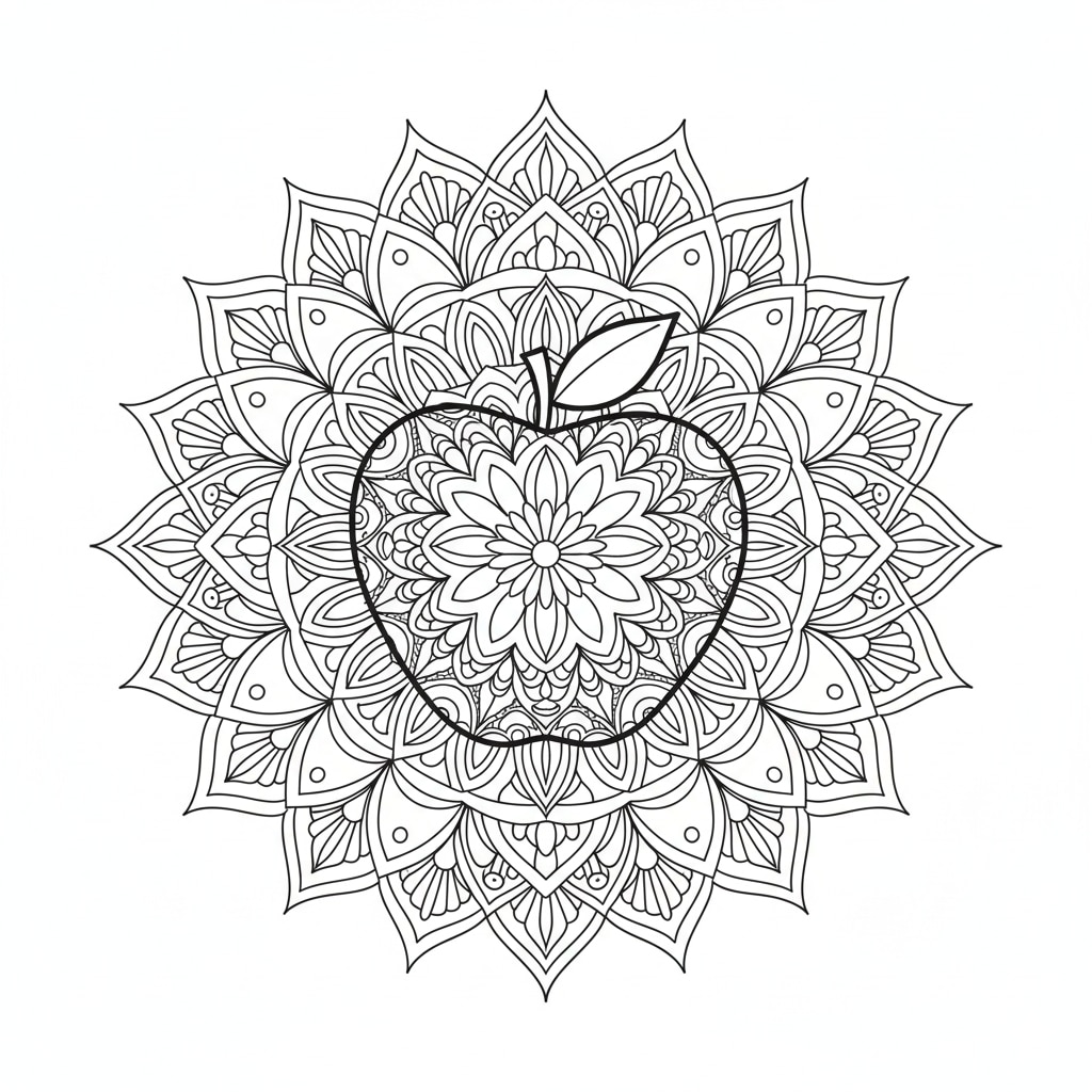 apple mandala