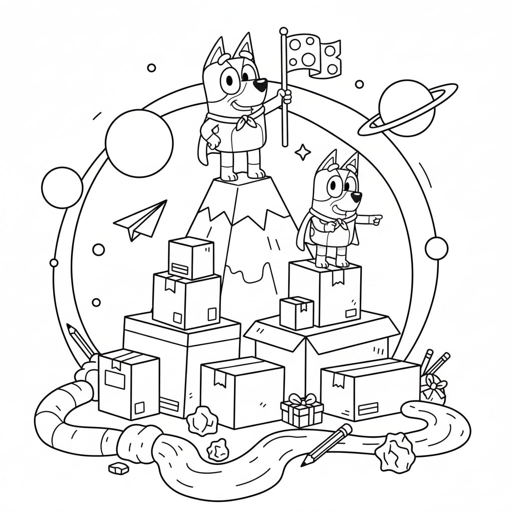 bluey bingo adventure