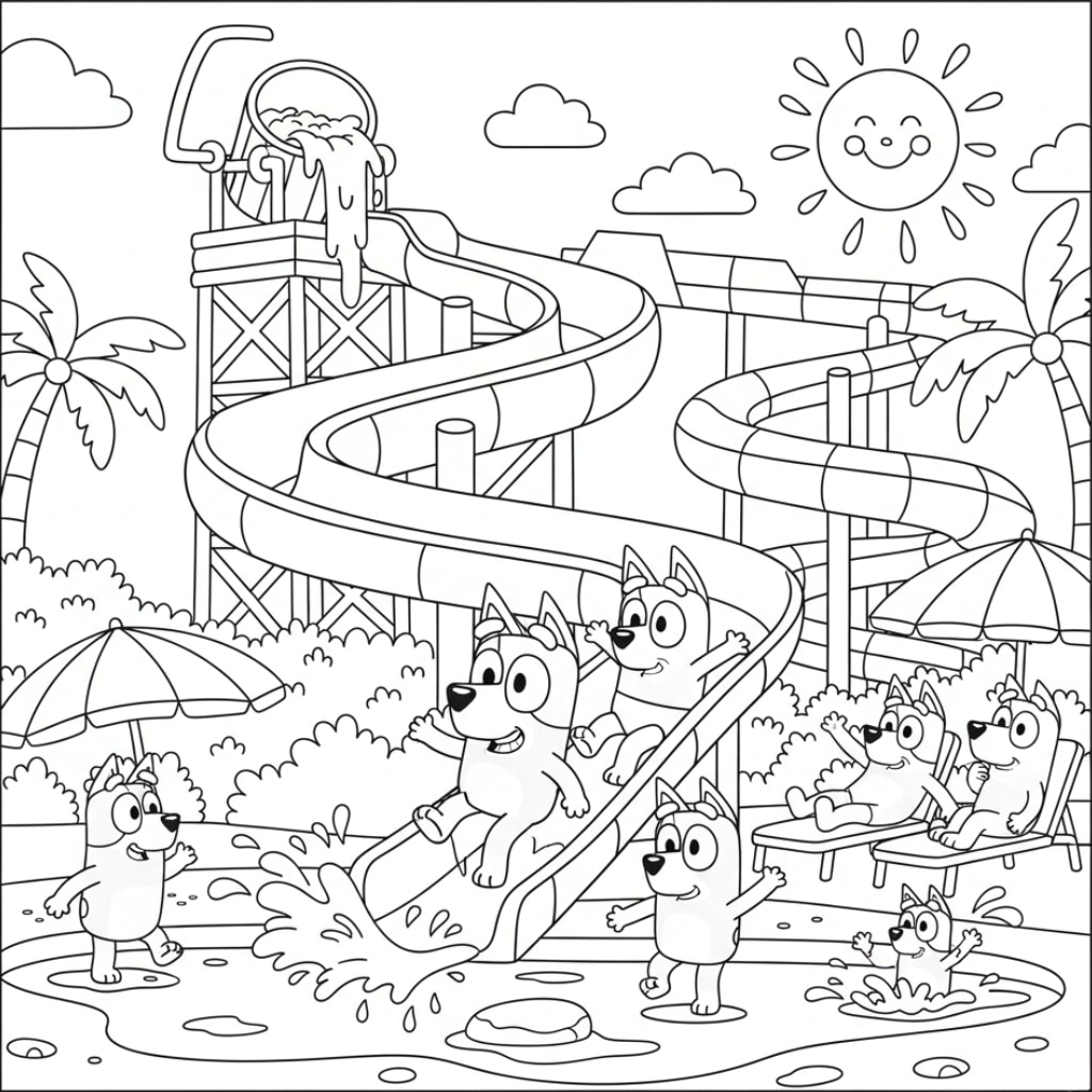 bluey bingo waterpark